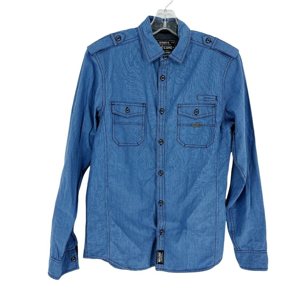 Cedar Wood State D26 Core Goods Shirt Men's Small Long-sleeve Button-up …